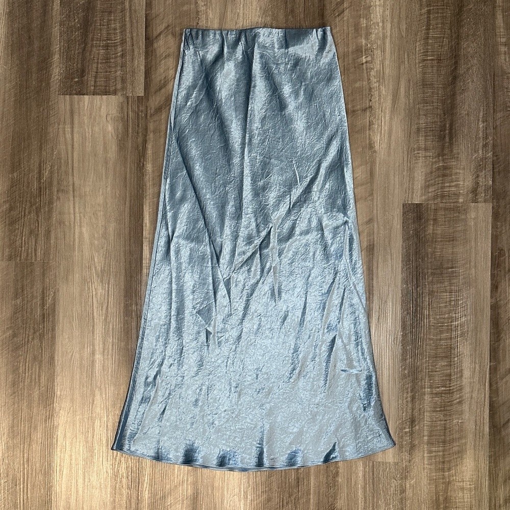 Babaton Slip Satin Maxi Skirt - 2